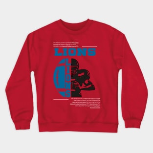 Detroit Lion Crewneck Sweatshirt